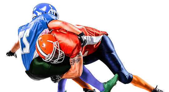 Professional football tackle — guide plus annual membership